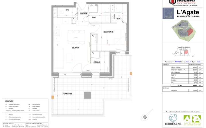 Example of 1 Bed + Cabin