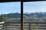 Mountain view chalet with stunning panoramic views.