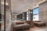 Indulge in luxury at this stunning property featuring a tranquil indoor pool and spa.