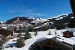 Luxury chalet in the French Alps with breathtaking mountain views.