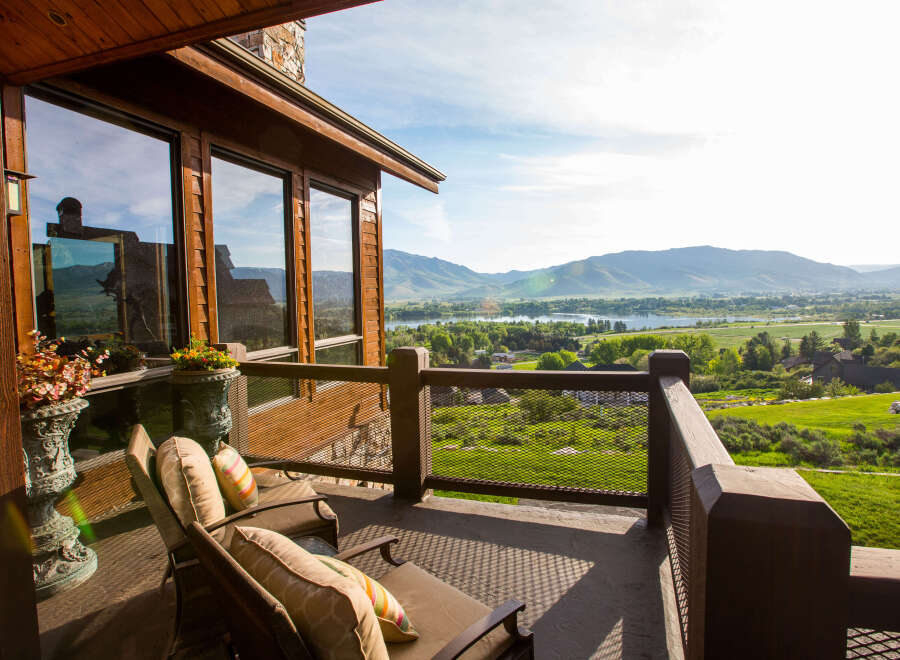 Enjoy breathtaking views from this stunning property.
