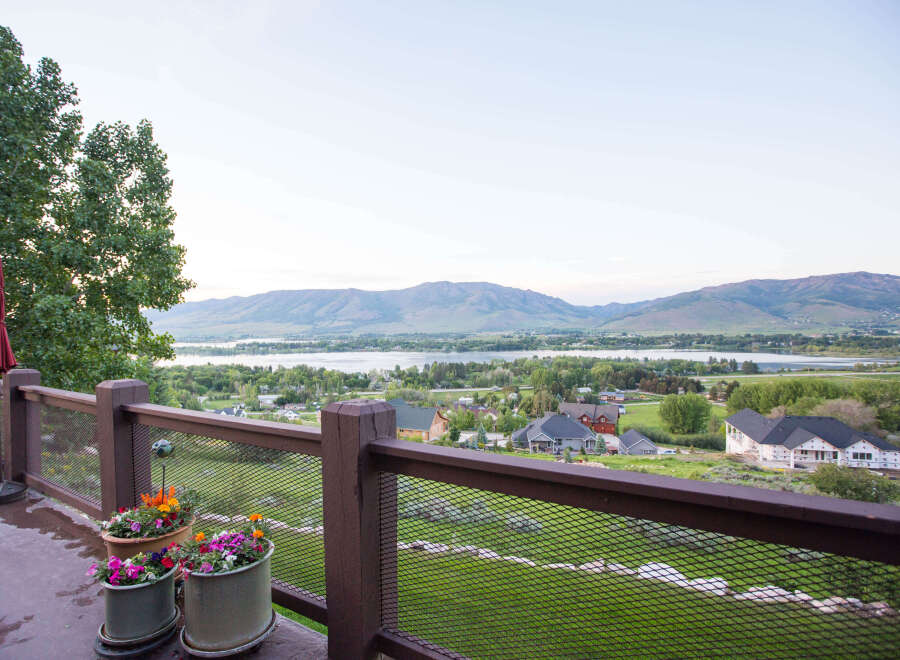 Enjoy breathtaking views from this stunning property.