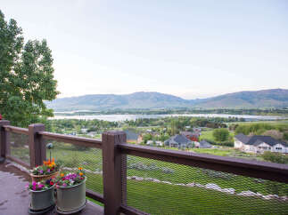 Enjoy breathtaking views from this stunning property.