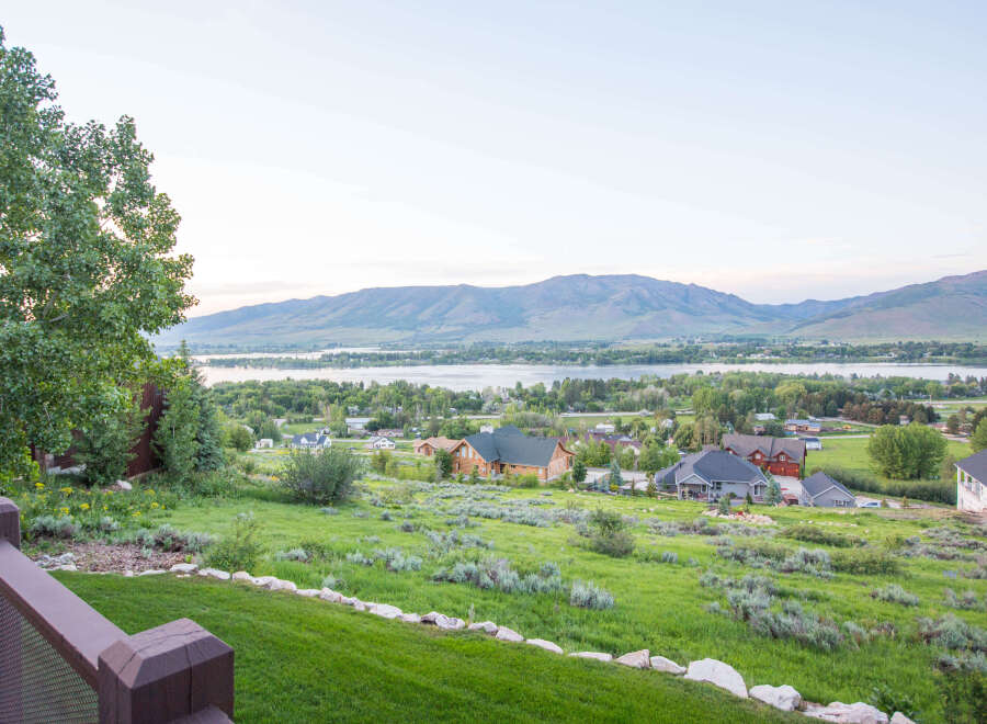 Enjoy breathtaking views from this stunning property.