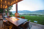 Enjoy breathtaking views from this stunning outdoor patio.