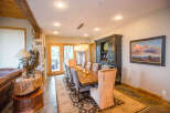 Step into luxury with this stunning dining room.