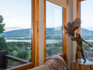 Enjoy breathtaking views from this stunning property.
