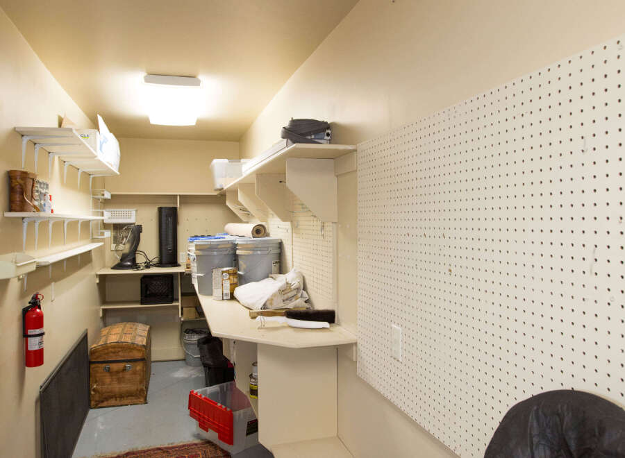 Explore this well-organized storage space, perfect for keeping your belongings tidy.