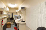 Explore this well-organized storage space, perfect for keeping your belongings tidy.
