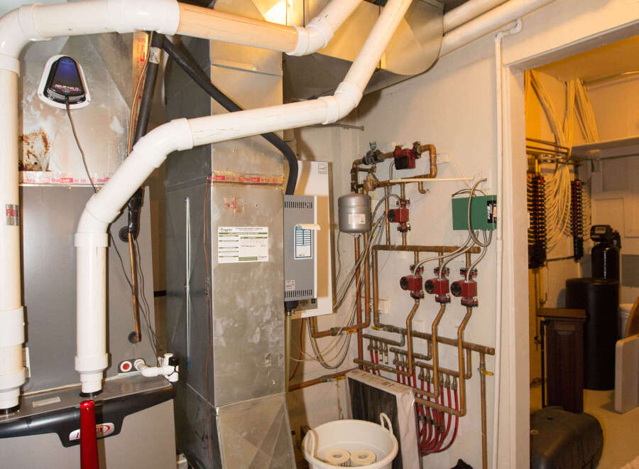 This image showcases a utility room, likely in a residential property.
