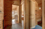 Step into a cozy cabin retreat with this inviting interior.