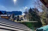 Enjoy breathtaking mountain views from this charming property.