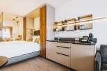 Experience modern luxury in this stylish studio apartment.