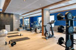 This stunning gym boasts state-of-the-art equipment, including treadmills, ellipticals, stationary bikes, and free weights, ensuring a comprehensive workout experience.