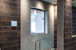 Relax and rejuvenate in our luxurious spa, featuring a tranquil plunge pool surrounded by sleek, modern tiling.