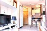 Cozy and compact living space, perfect for a single person or couple.