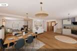 This stunning property boasts a modern open-plan design, perfect for contemporary living.