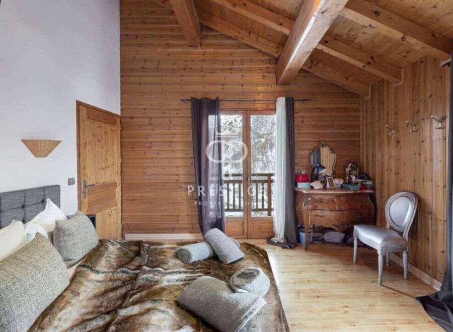 Experience rustic charm in this cozy bedroom.