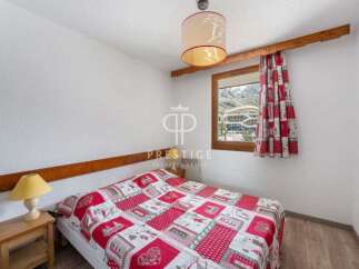 Cozy bedroom with a charming ambiance.
