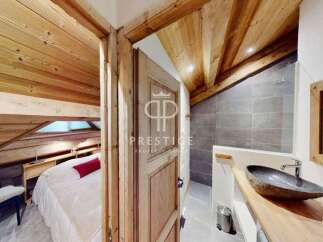 Discover the charm of this unique property, featuring stunning wooden accents throughout.