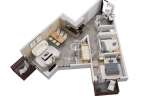Discover modern living in this stunning property, featuring a thoughtfully designed floor plan.