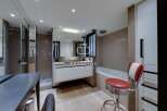 Discover luxury living in this stunning property! Featuring a modern bathroom with sleek design and high-end finishes.
