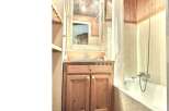 Discover the charm of this property, featuring a beautifully designed bathroom.