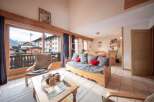 Discover a cozy living space with stunning views.