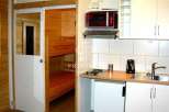 Discover a cozy retreat with this charming property, featuring a well-equipped kitchenette perfect for preparing meals.