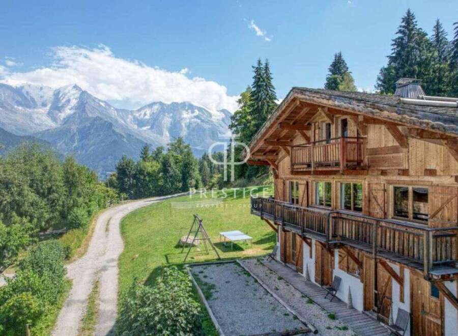 Discover a stunning mountain chalet with breathtaking views.