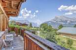 Experience breathtaking mountain views from this charming chalet.
