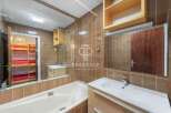 Discover a charming bathroom with a unique design.