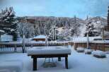 Experience the magic of winter in this stunning property.