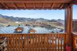 Experience breathtaking mountain views from this stunning property.