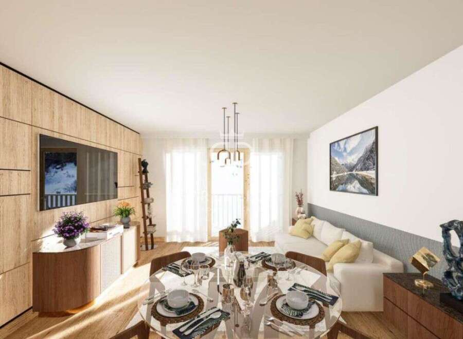 Discover modern living in this stylish apartment! Featuring a sleek design with a spacious living area, perfect for entertaining.