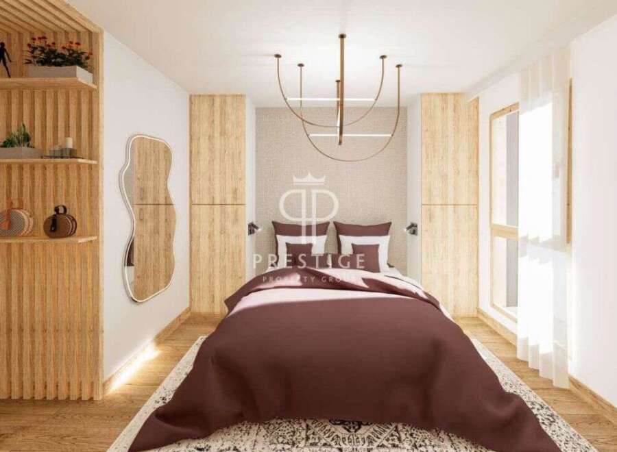 Discover the epitome of modern elegance in this stunning bedroom.