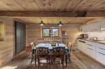 Experience rustic charm in this stunning property, featuring beautiful wooden interiors and a cozy atmosphere.