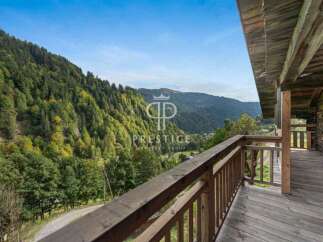 Experience breathtaking mountain views from this stunning property.