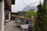 Enjoy breathtaking mountain views from the outdoor terrace of this charming property.