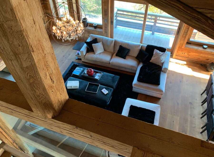 Luxurious chalet living with stunning views.