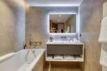 Discover luxury in this stunning bathroom.