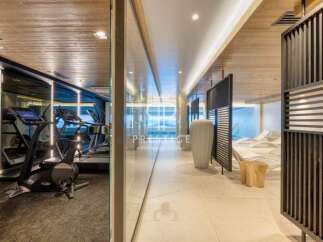 Discover luxury living at its finest! This property boasts a state-of-the-art gym, perfect for maintaining your fitness routine.