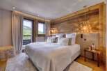 Experience luxury in this stunning bedroom.
