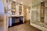 Discover luxury living in this stunning bathroom.