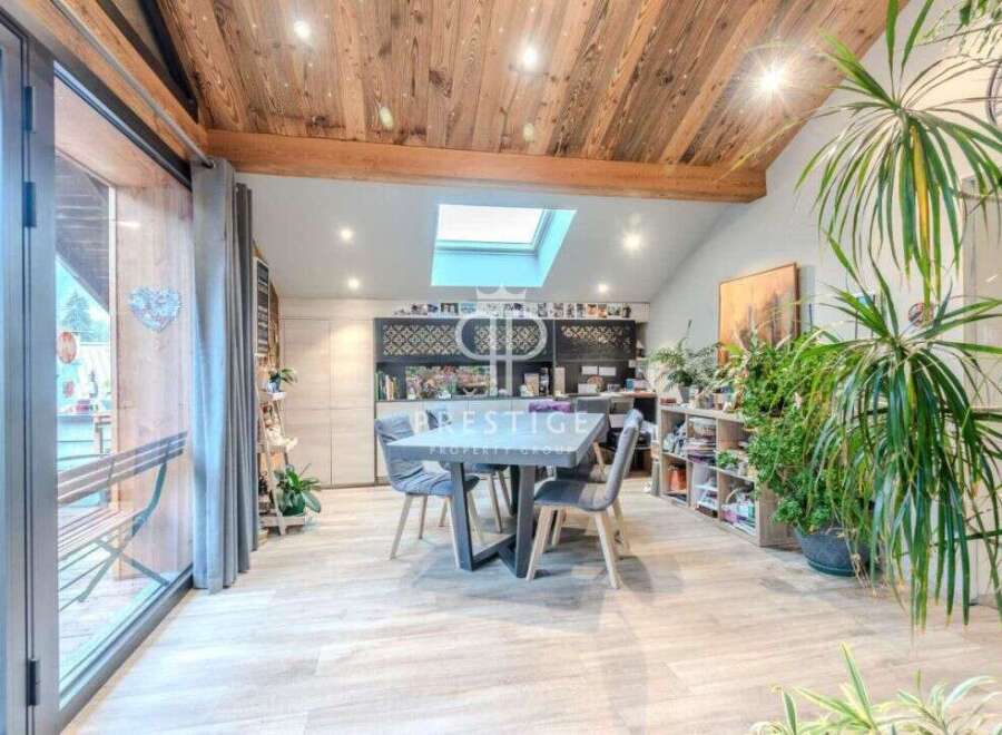 Discover a stunning property with a unique blend of rustic charm and modern elegance.