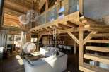 Experience luxury living in this stunning wooden chalet.