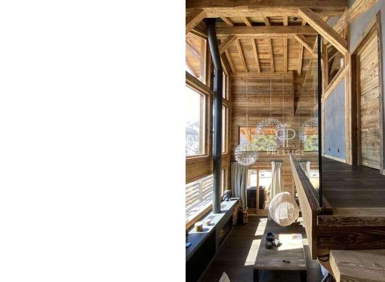 Experience rustic luxury in this stunning chalet.