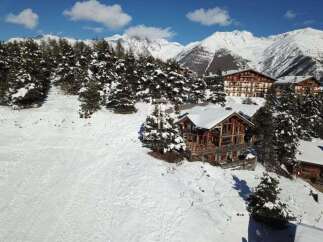 Experience the ultimate winter escape in this stunning mountain chalet.