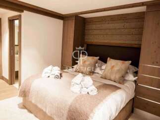 Experience luxury in this stunning bedroom.