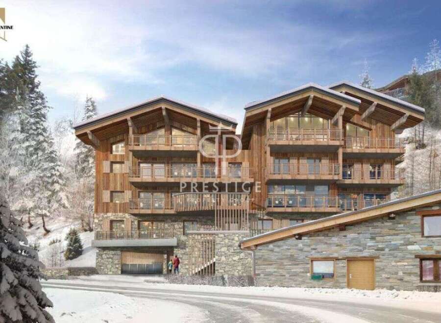 Discover luxury living in this stunning chalet nestled in a winter wonderland.